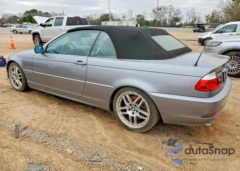 2004 BMW 330 Ci z USA, uszkodzony, nr VIN WBABW53434PL43379